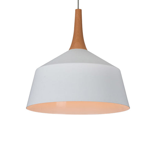 elevenpast Pendant White Jenny Metal Pendant Light | White or Black P583W