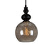 elevenpast Pendant Amber Vic Glass and Metal Pendant Light Amber | Smokey P916AM 6007328386810