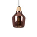 elevenpast Pendant Lights Tallinn Glass Pendant Light Copper P928C 6007328387398