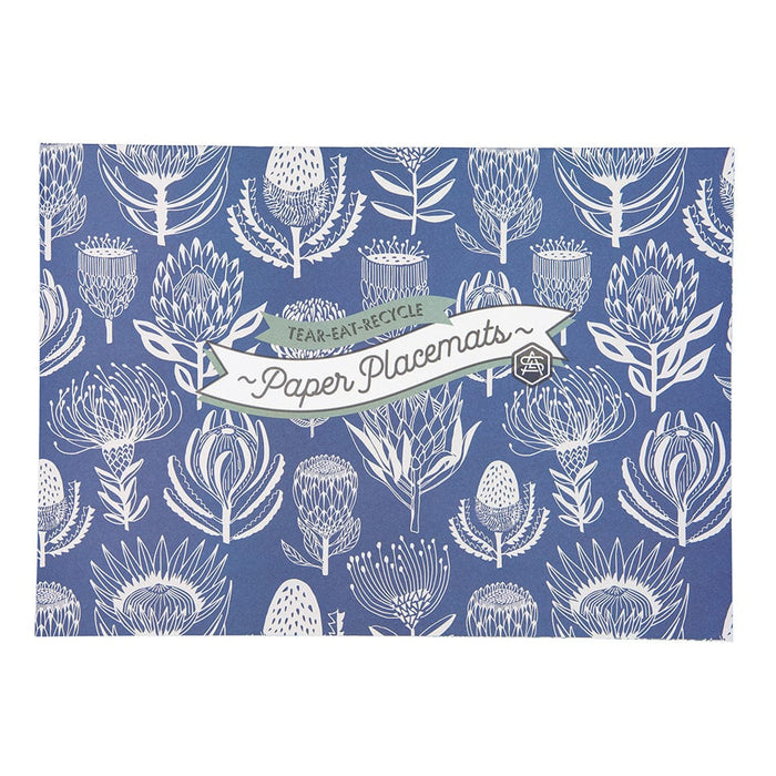 elevenpast Decor Floral Kingdom Paper Placemats PaperPlacematsFLORALKINGDOM