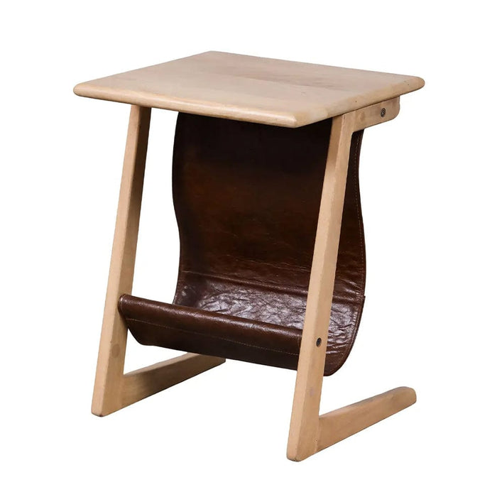 elevenpast Tables Gia Wooden Side Table with Magazine Storage PC064