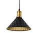 elevenpast Pendant Black Ohio Pendant Light Metal PEN213 BLACK 6007226079302