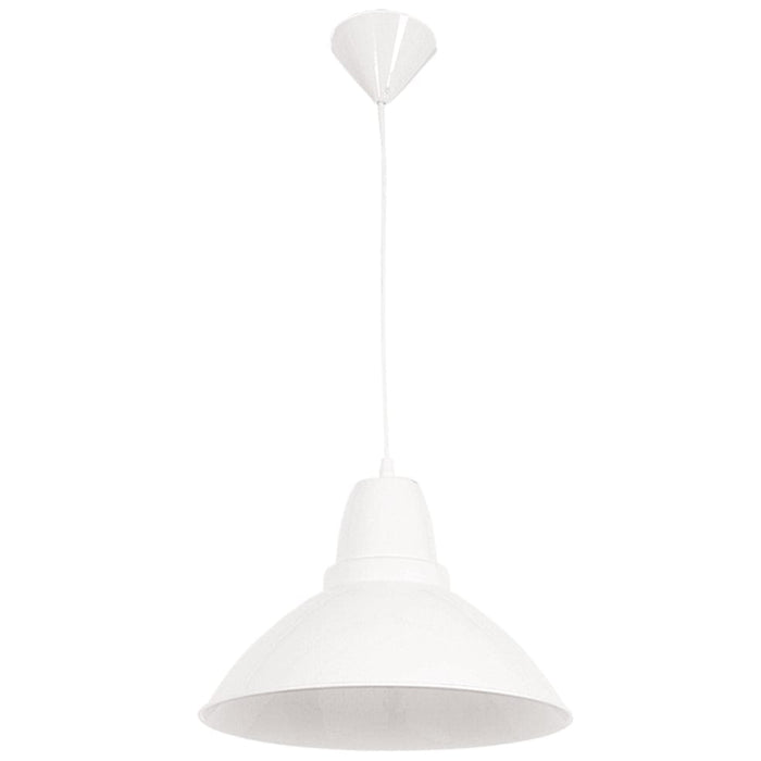 elevenpast Lighting Fixtures Bonnie Pendant Light White PEN2324/1 WHITE 6007226045505