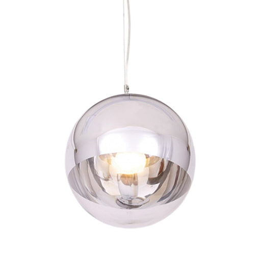 elevenpast Chandeliers Small Polished Chrome and Glass Pendant Light PEN2485/1 CHROME 6007226047905