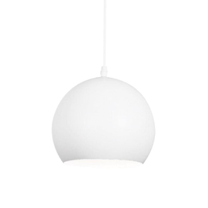 elevenpast Pendant Lights White Sierra Metal Pendant Light Black | White PEN442/1 WHITE 6007226051179