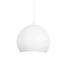 elevenpast Pendant Lights White Sierra Metal Pendant Light Black | White PEN442/1 WHITE 6007226051179