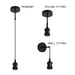 elevenpast Lighting Marina Metal Adjustable Light Black PEN500 MATT BLACK 6007226078824