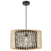 elevenpast Ceiling Light Hilo Pendant Light Bamboo | Natural and Black PEN514 BAMBOO 6007226079258