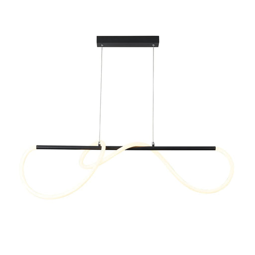 elevenpast Chandelier Small Noodle Black with Flex LED Pendant Light 2 Sizes PEN816 MATT BLACK 6007226082142