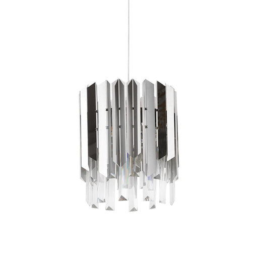 elevenpast Pendant Chrome Xylo Gold or Polished Steel Crystal Glass Pendant Light PEN841 CHROME 6007226083125