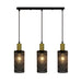 elevenpast Pendant Karena Metal Trio Pendant Light PEN874/3 BK/GD 6007226085662