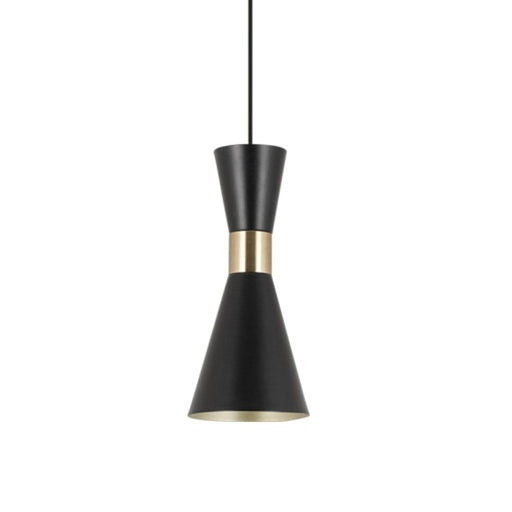 elevenpast Pendant Lights Larissa Metal Pendant Light Black PEN940 BLACK 6007226087406