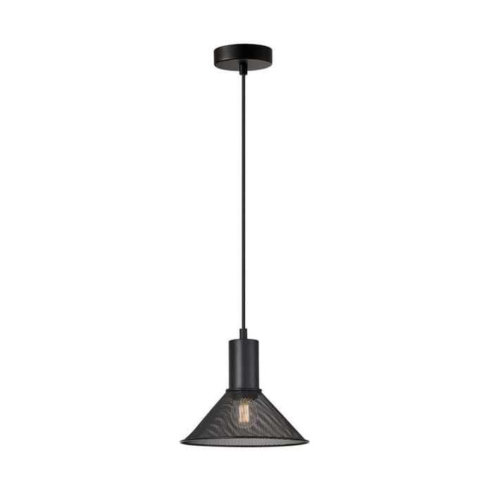 elevenpast Pendant Lights Tamara Metal Pendant Light Black PEN959 BLACK 6007226087819