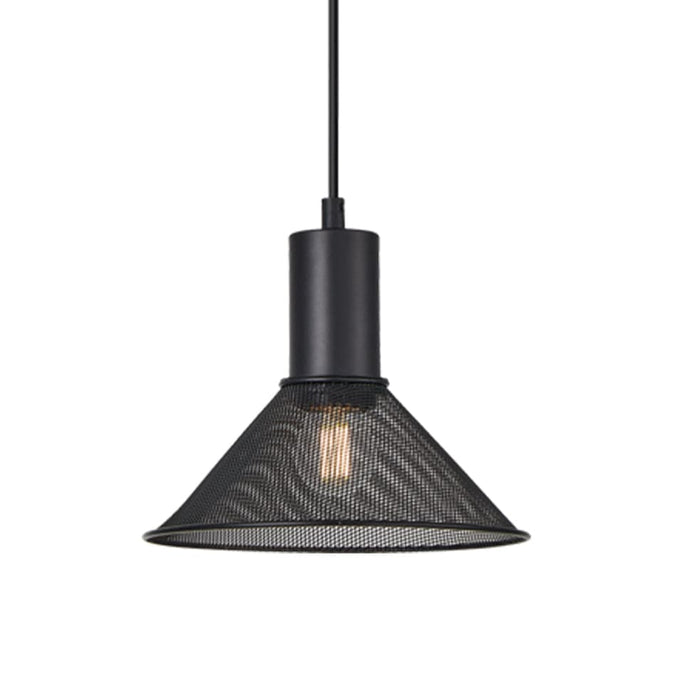 elevenpast Pendant Lights Tamara Metal Pendant Light Black PEN959 BLACK 6007226087819