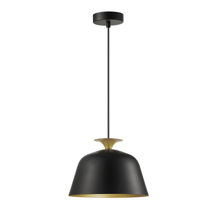 elevenpast Pendant Lights Arabella Metal Pendant Light Black PEN963 BLACK 6007226087857