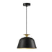 elevenpast Pendant Lights Arabella Metal Pendant Light Black PEN963 BLACK 6007226087857