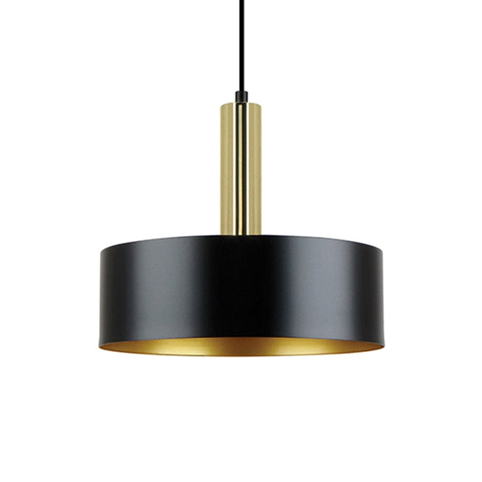 elevenpast Pendant Lights Black Konan Metal Pendant Light Black | White PEN966 BLACK 6007226088168