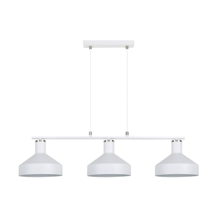 elevenpast Pendant Lights White Diego Metal Trio Pendant Light Black | White PEN969 WHITE 6007226088335