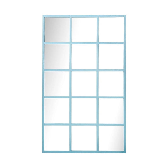 elevenpast Mirrors Teal Dutch Window Resin Mirror Black | White | Natural | Teal PMM-DWM-TEAL