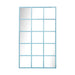 elevenpast Mirrors Teal Dutch Window Resin Mirror Black | White | Natural | Teal PMM-DWM-TEAL