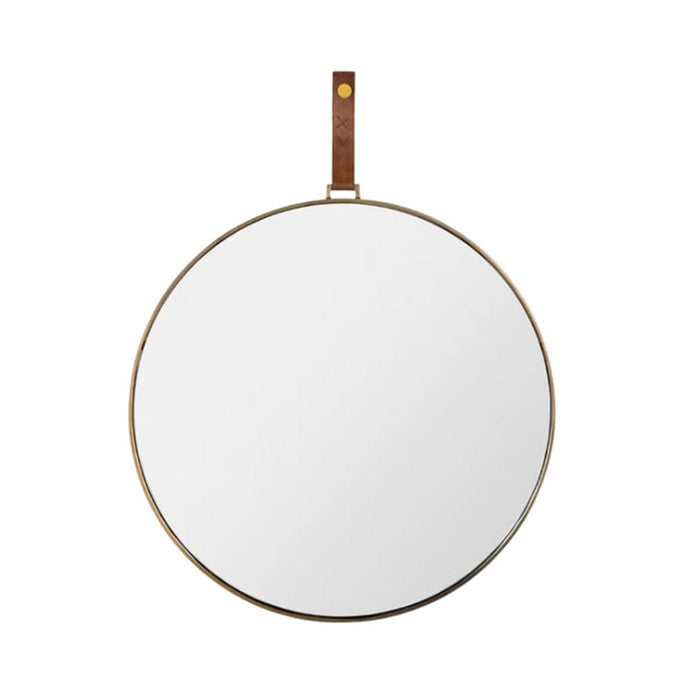 elevenpast Mirrors Large Lexi Round Metal Wall Mirror Gold Small | Large PMM-LEXI-R-L-GLD