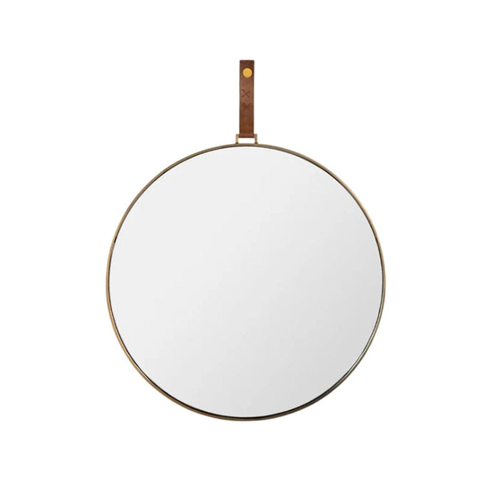 elevenpast Mirrors Small Lexi Round Metal Wall Mirror Gold Small | Large PMM-LEXI-R-S-GLD