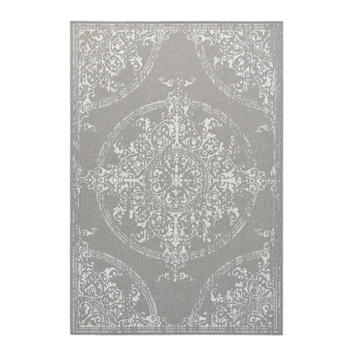 elevenpast 2m x 0.8m Poletti Pewter Rug POLETTIPEWTERRUG2X0.8