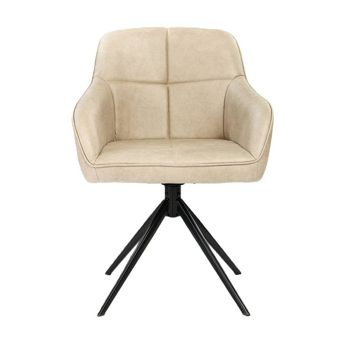 Hertex Haus Chairs Gilbert Swivel Chair Pumice | Tan | Forest | Nero