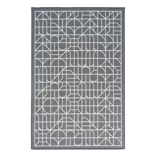 elevenpast Rug 2m x 0.8m Ratio Black Rug RATIOBALCKRUG2X0.8