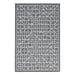 elevenpast Rug 2m x 0.8m Ratio Black Rug RATIOBALCKRUG2X0.8