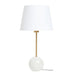 elevenpast Lamps Pearl Table Lamp Gold and Marble RG10162 0700254842080