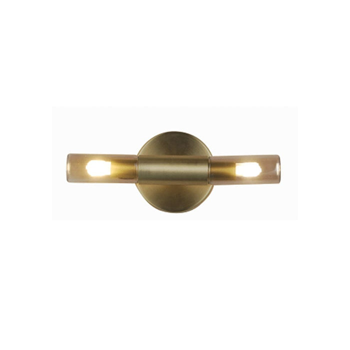 elevenpast Piper Wall Fitting Gold Double RG1019