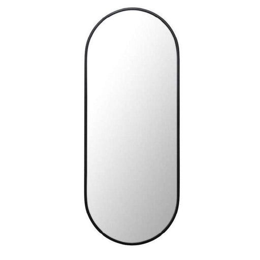 elevenpast Large Pill Metal Mirror Black 2 Sizes RG10276