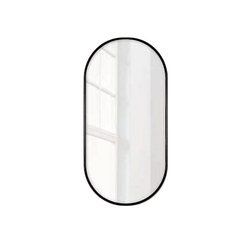 elevenpast Medium Pill Metal Mirror Black 2 Sizes RG10277