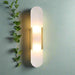 elevenpast Wall light Cleo Wall Light Gold and Alabaster RG10323