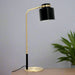 elevenpast Alec Metal Desk Lamp Black and Gold RG10337