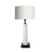 elevenpast Table Lamp Black Ivy Marble Table Lamp Brass | Black RG10341 + SHADE