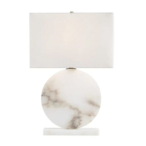 elevenpast Table Lamp Montgomery Marble Table Lamp White RG10342 + SHADE