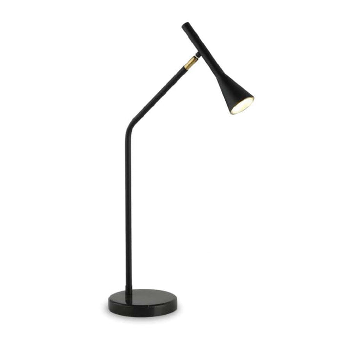 elevenpast Table Lamp Mercutio Metal Table Lamp Black and Gold RG10389