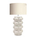 elevenpast Table Lamp Fresco Ceramic Table Lamp White RG10400 + SHADE