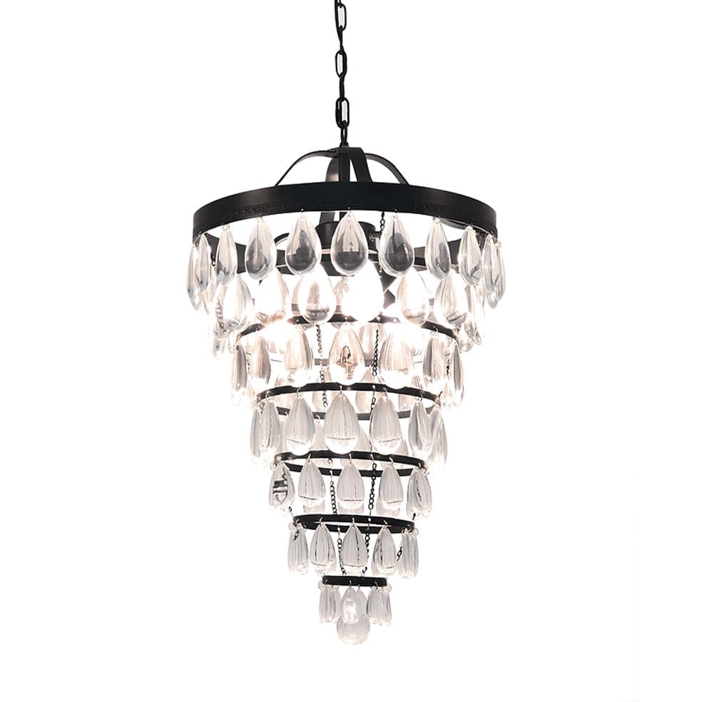 Teardrop Crystal Chandelier Steel And Glass Elevenpast   Rg5177 35431203864772 1200x1200 