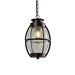 elevenpast Pendant Outdoor Metal and Glass Pendant Light RO408 6009509919060