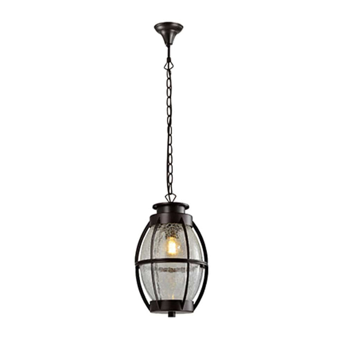 elevenpast Pendant Outdoor Metal and Glass Pendant Light RO408 6009509919060