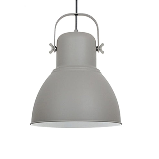 elevenpast Pendant Lights Grey Ferro Metal Pendant Light Grey | White RP252 6009506497370