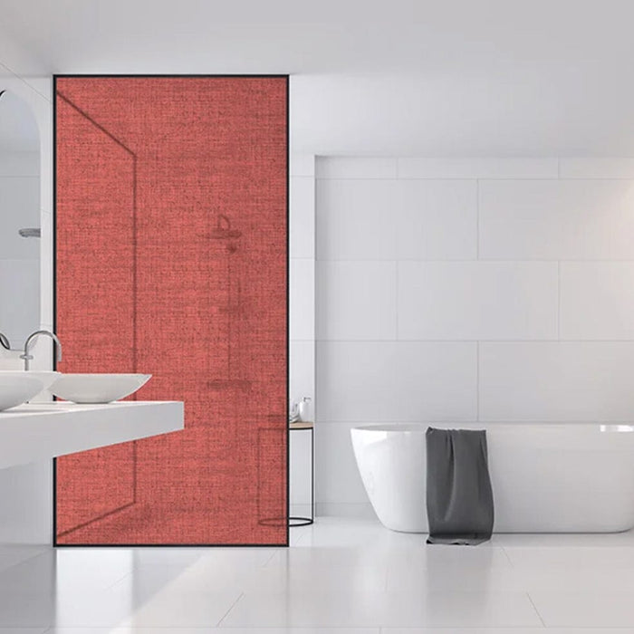 elevenpast Rouge Frosted Shower Vinyl Panel RSW SPV-11