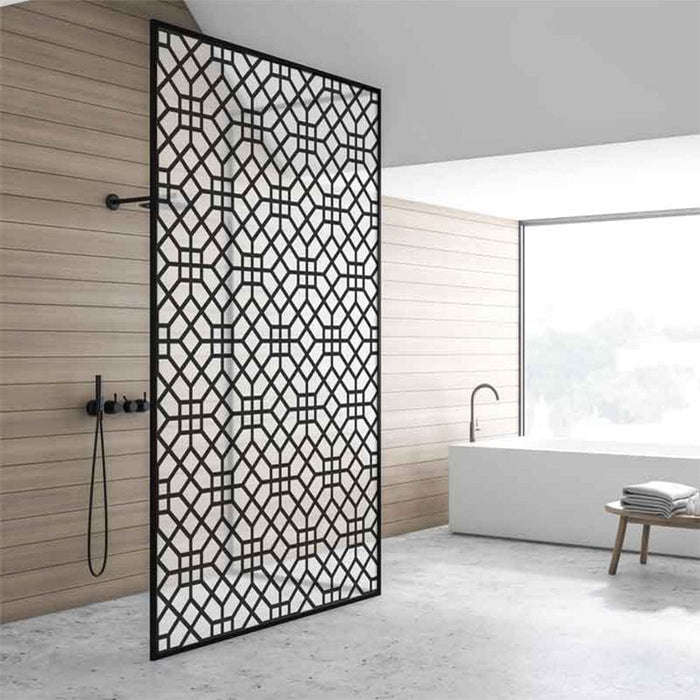 elevenpast Oligarch Frosted Shower Vinyl Panel RSW SPV-15