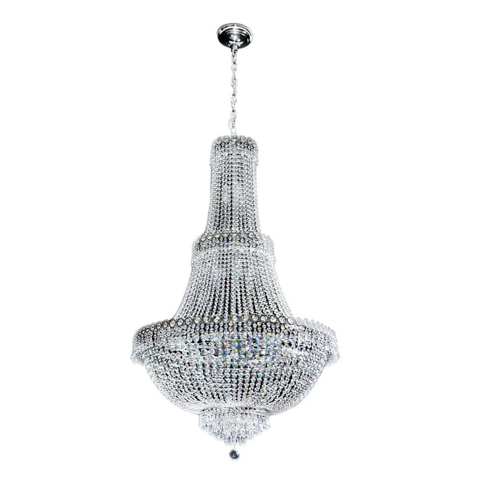 elevenpast Chandeliers Lara Basket Crystal Chandelier Chrome S-KLCH-1900/17