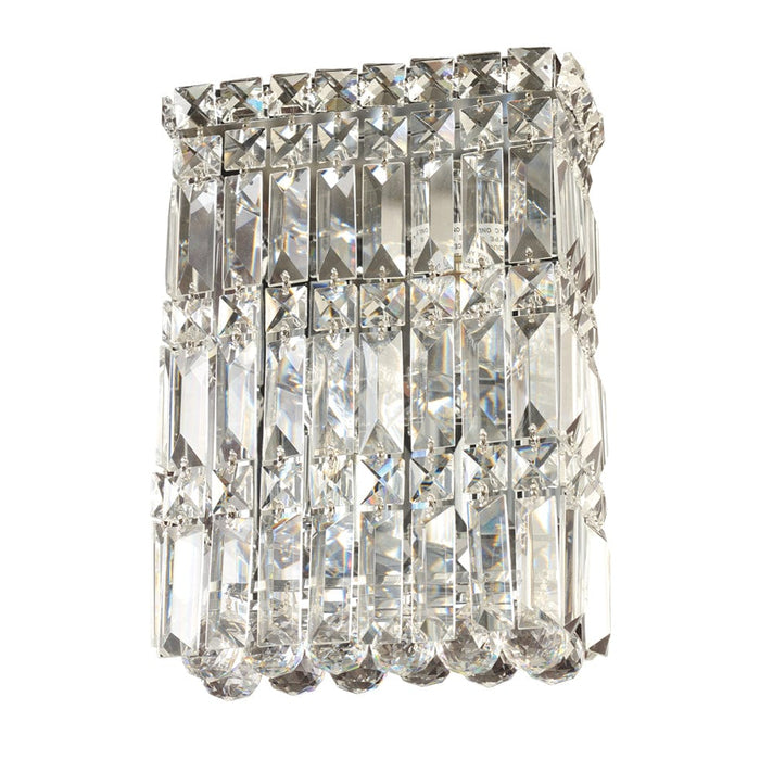 elevenpast Wall Light Large Giselle Square Crystal Wall Light Chrome Medium | Large S-KLW-2316/B