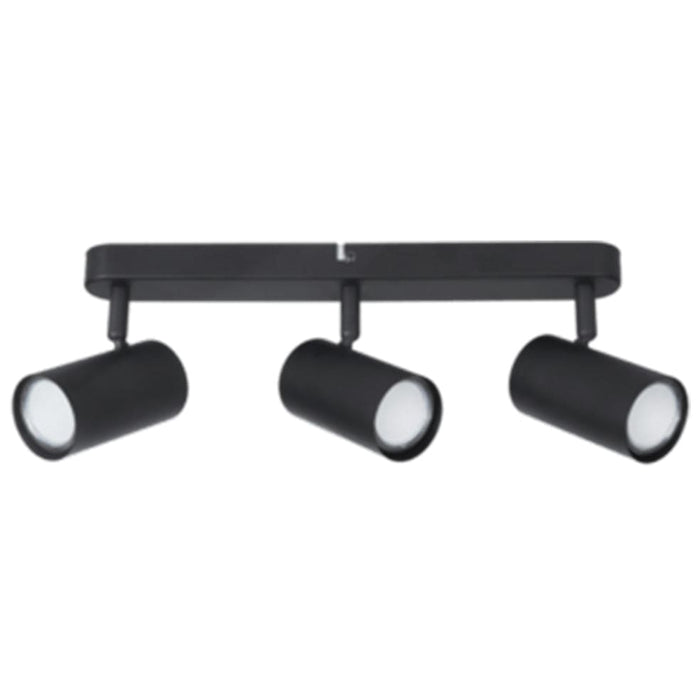 elevenpast Spotlight Lumi Triple Metal Ceiling Spot Light Matt Black S176/3 MATT BLACK 6007226081596