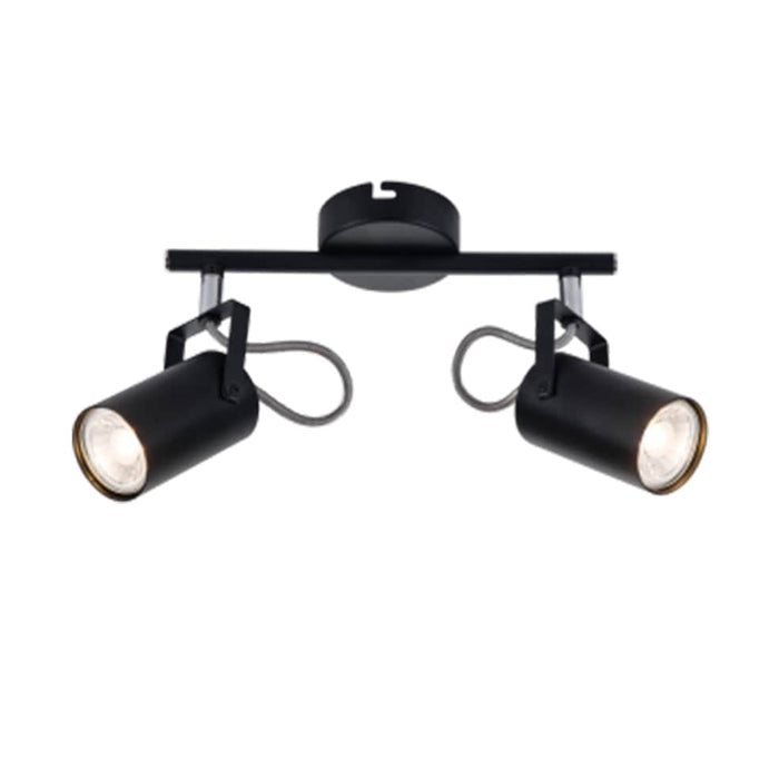 elevenpast Spotlight Mainty Metal Double Spotlight Black S400/2 BLACK 6007226071238